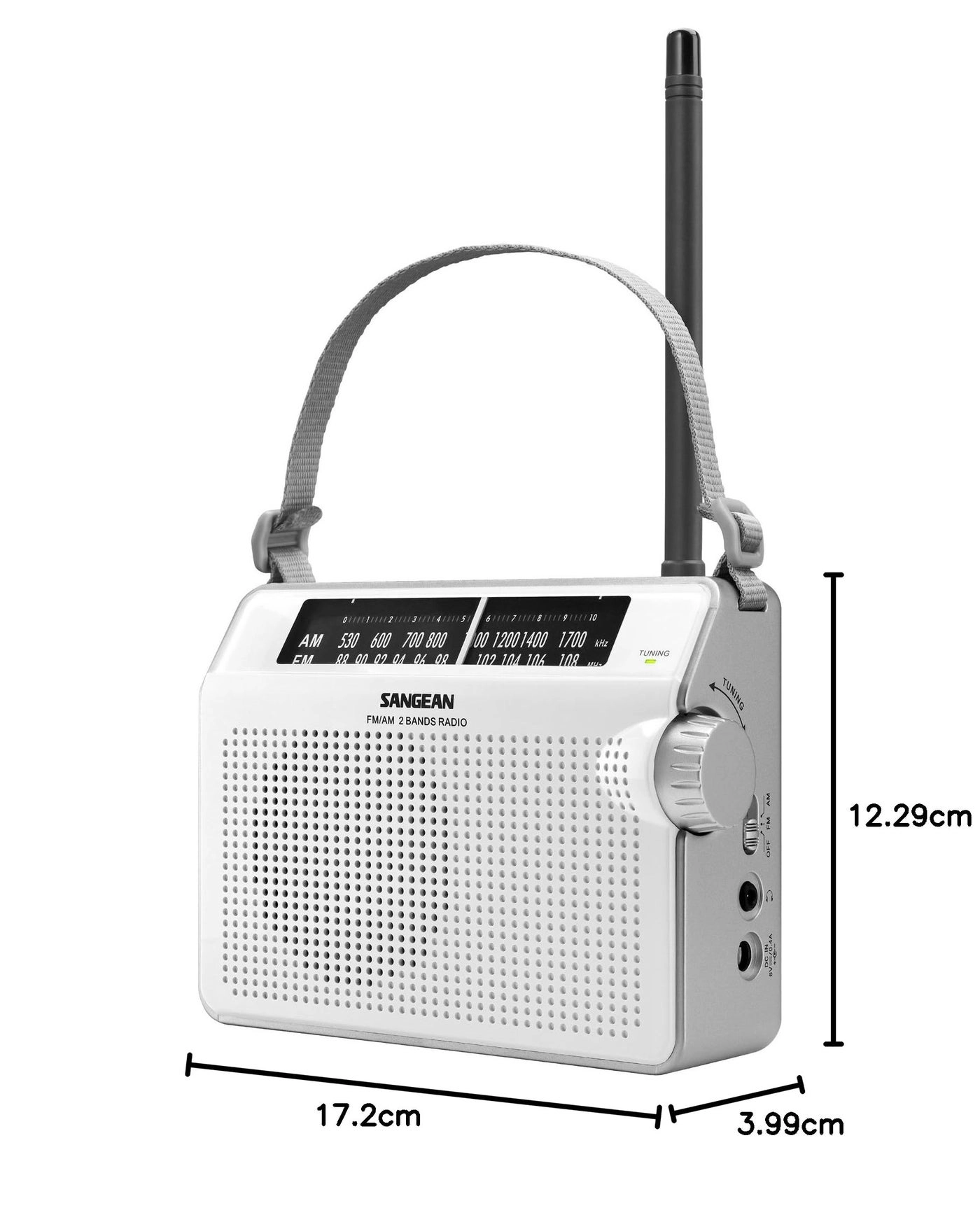 PR-D6 - Compact Analog Portable Radio