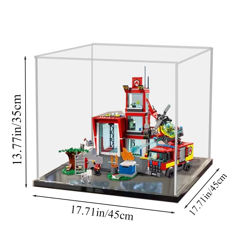 Display Case for LEGO City 60320 - Acrylic