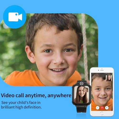 Kids GPS Watch - 2G SOS 7-Day Battery