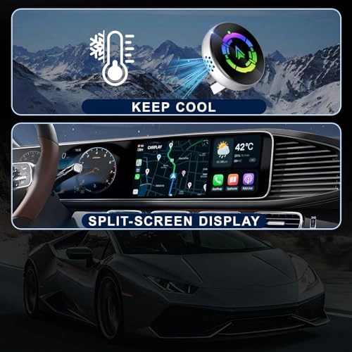 Wireless CarPlay Adapter - Bluetooth USB iPhone