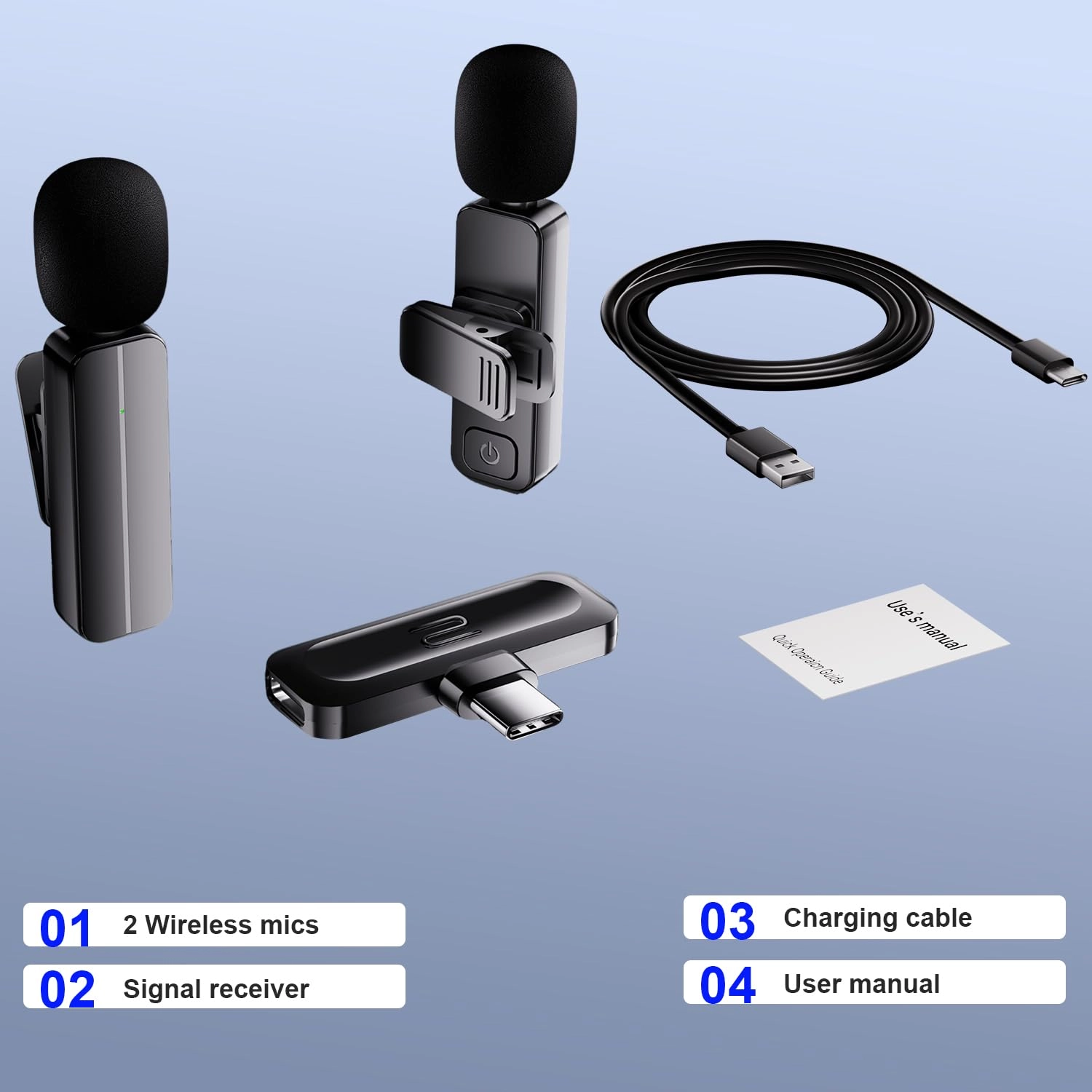 WB281 Wireless+USB Microphone Bundle