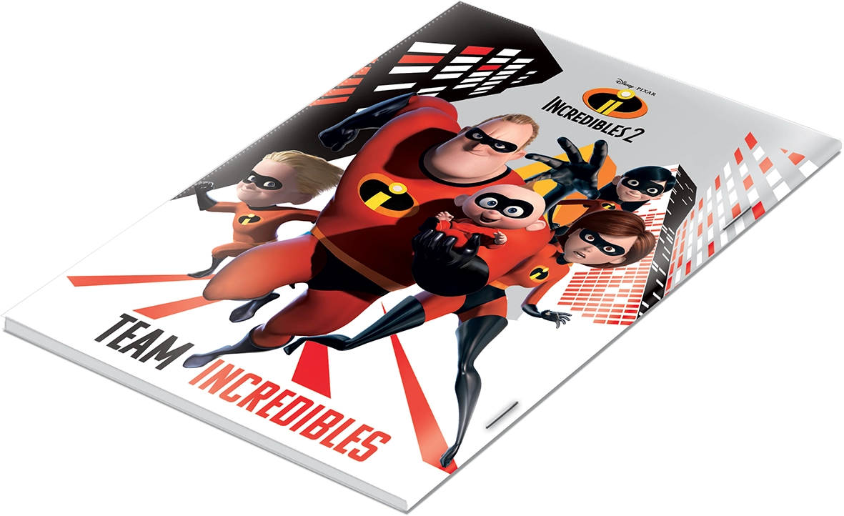 Incredibles2 Notebook - 100 Sheets Pack of 3
