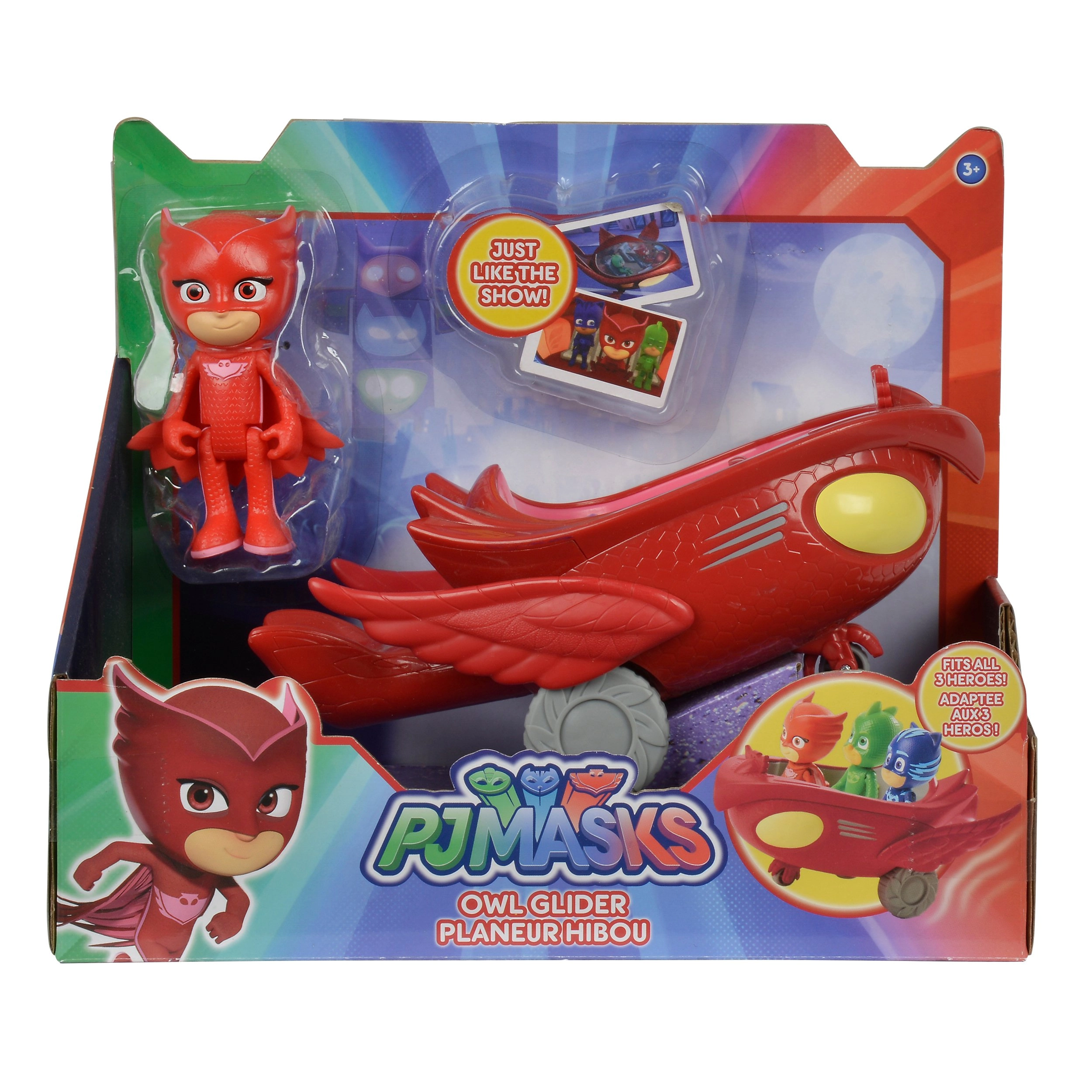 Simba - Action,Superhero - PJ Masks Owl Slider - 3 years 1