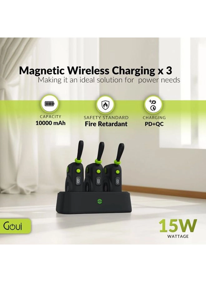 Station Power Bank - 10000 mAh 15 Watt Wireless Charging