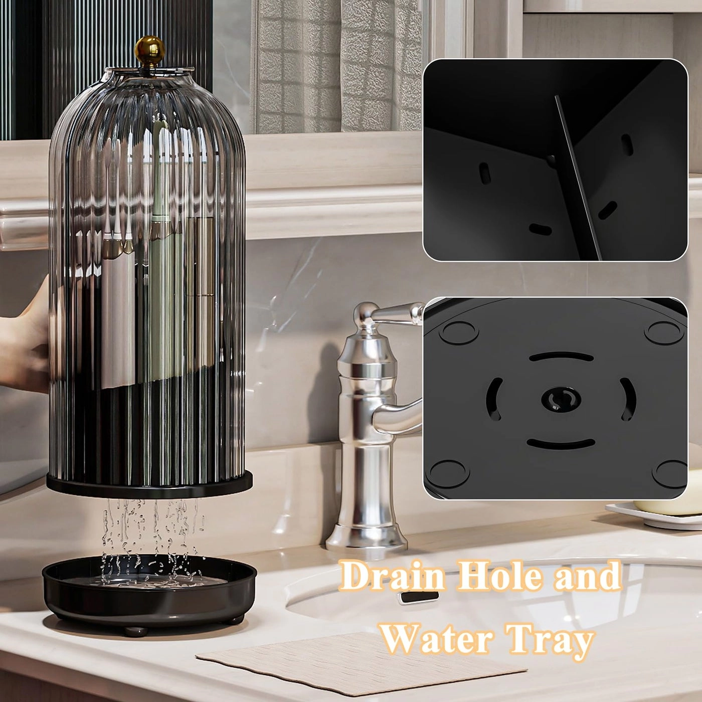 Dustproof Toothbrush Holder