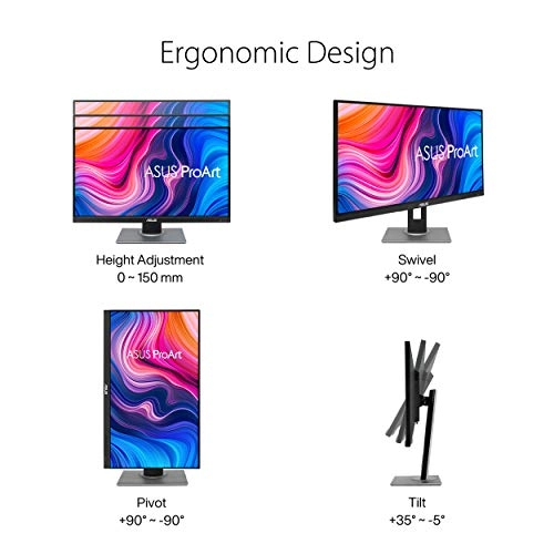 PA278QV - 90LM05L1-B01370 27 inch 2560 X 1440 pixels