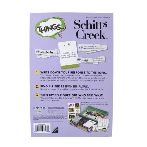 THINGS: Schitt's Creek Edition