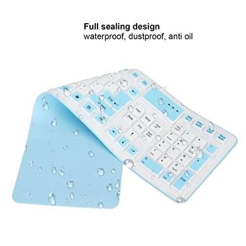 Foldable Silicone Keyboard - Wired