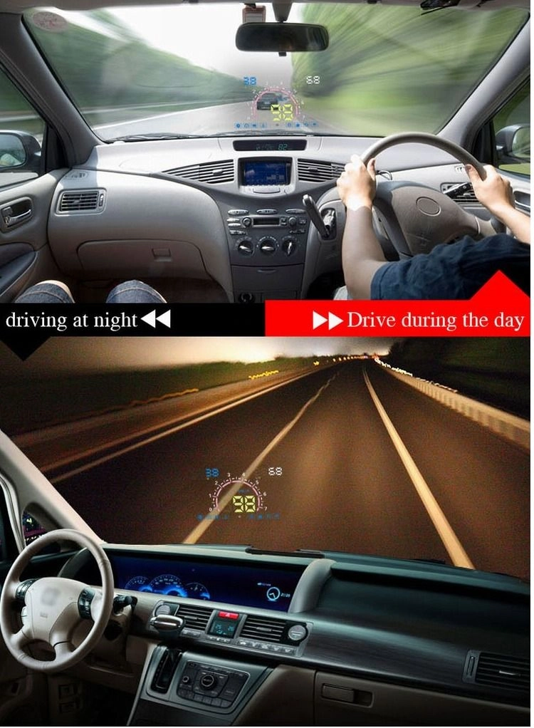 Head Up Display(HUD) Vehicle Speed Meter - E350