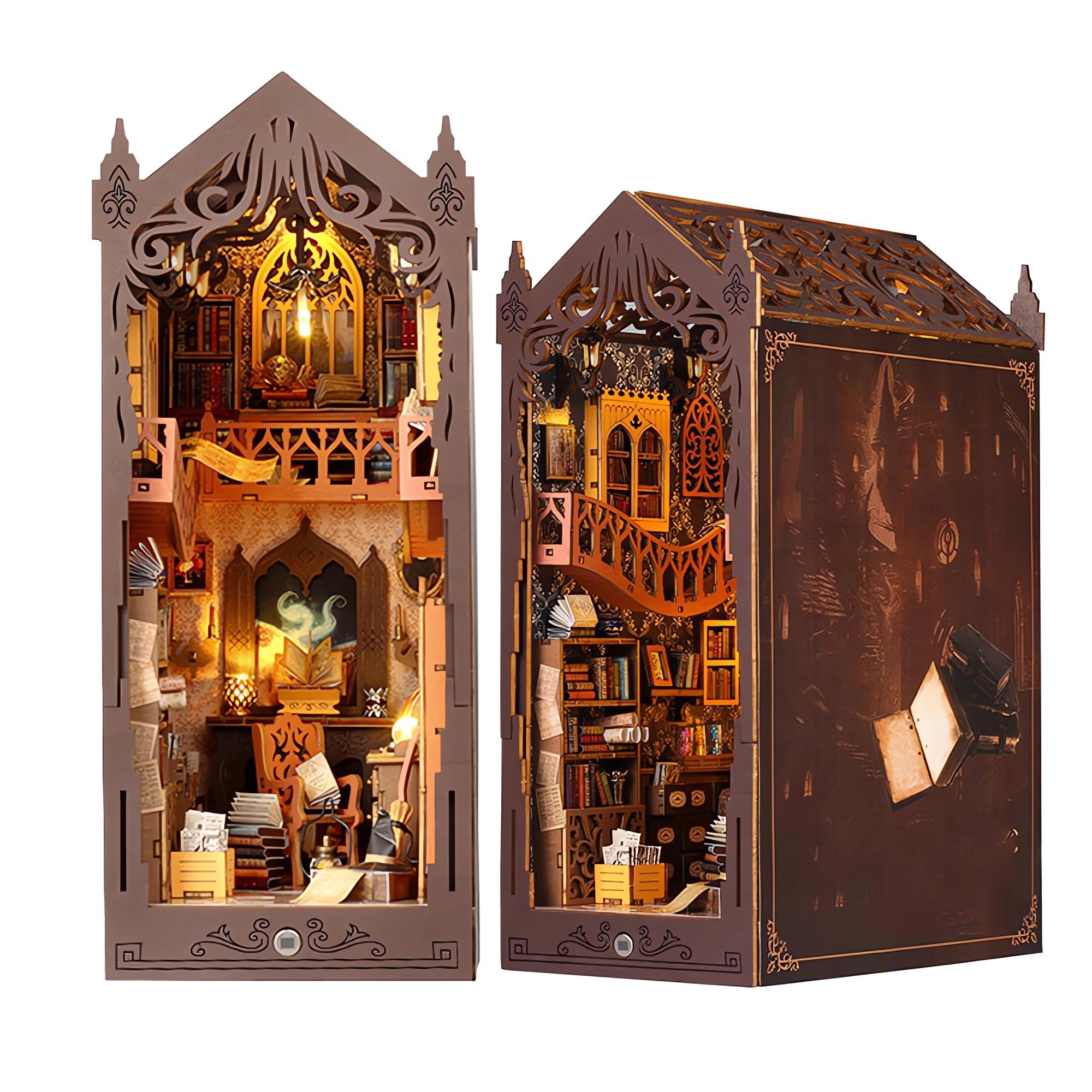 DAJASD DIY Book Nook Kit - detective agency