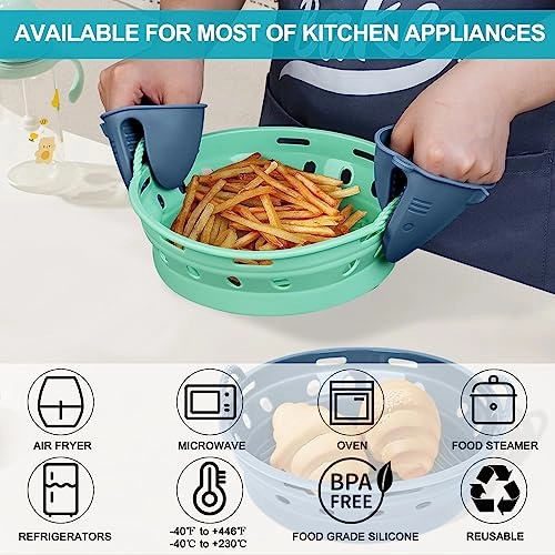 Silicone Air Fryer Liners - 2-Pack
