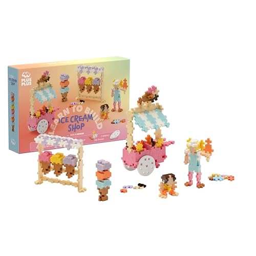 Learn to Build Set, Ice Cream Shop - 285pcs