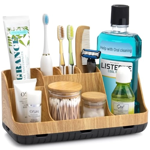 Bathroom Countertop Organizer - 7 Slots