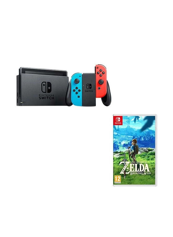 Nintendo Switch + The Legend Of Zelda-Breath Of The World