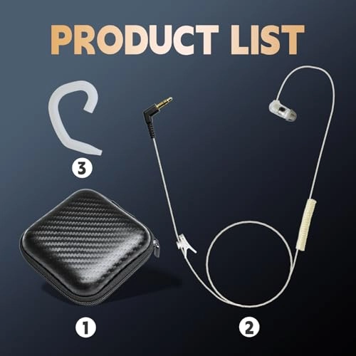 3.5mm Listen Only Earpiece - In Ear