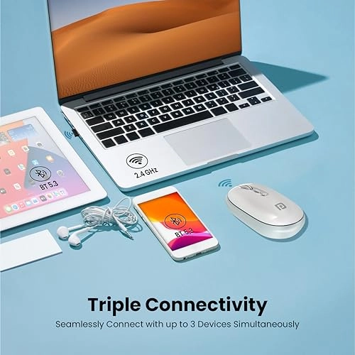 Toad II Wireless Mouse - Bluetooth 2.4 GHz