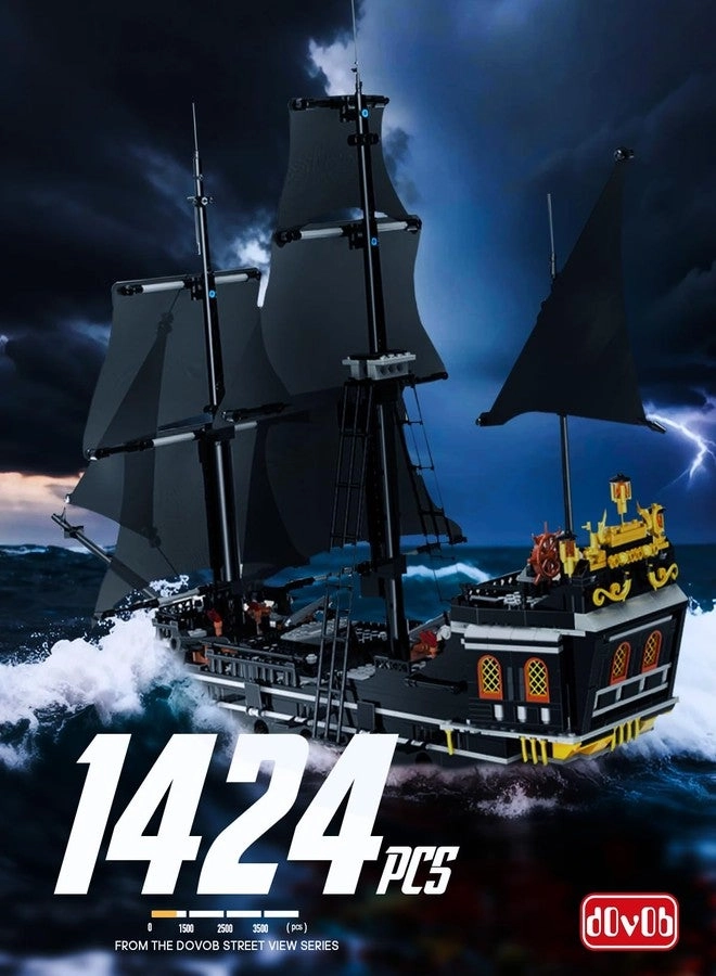 Pearl Pirate Ship - 1424 pcs Boat
