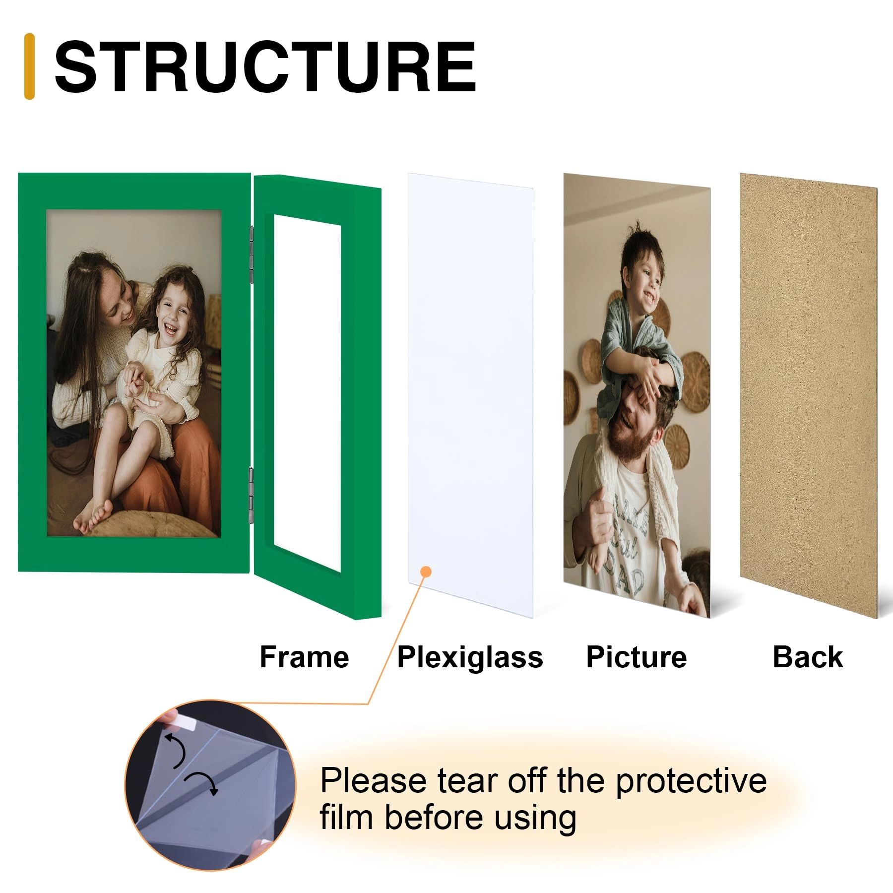Double 6x4 Picture Frame