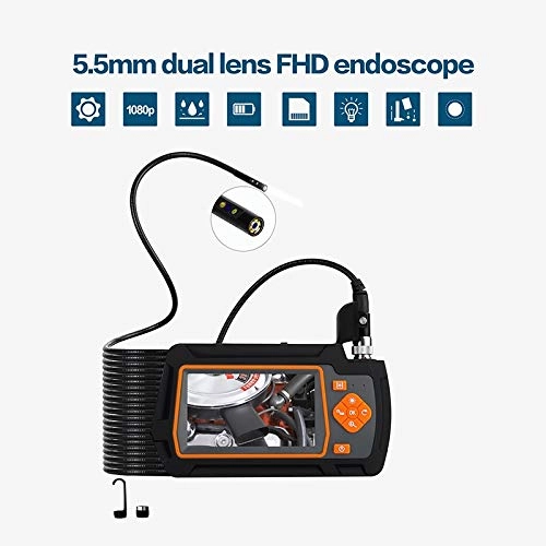 Dual Lens Inspection Camera - 3.9MM/5.5MM/8mm/14.5MM 1M/5M/10M/20M