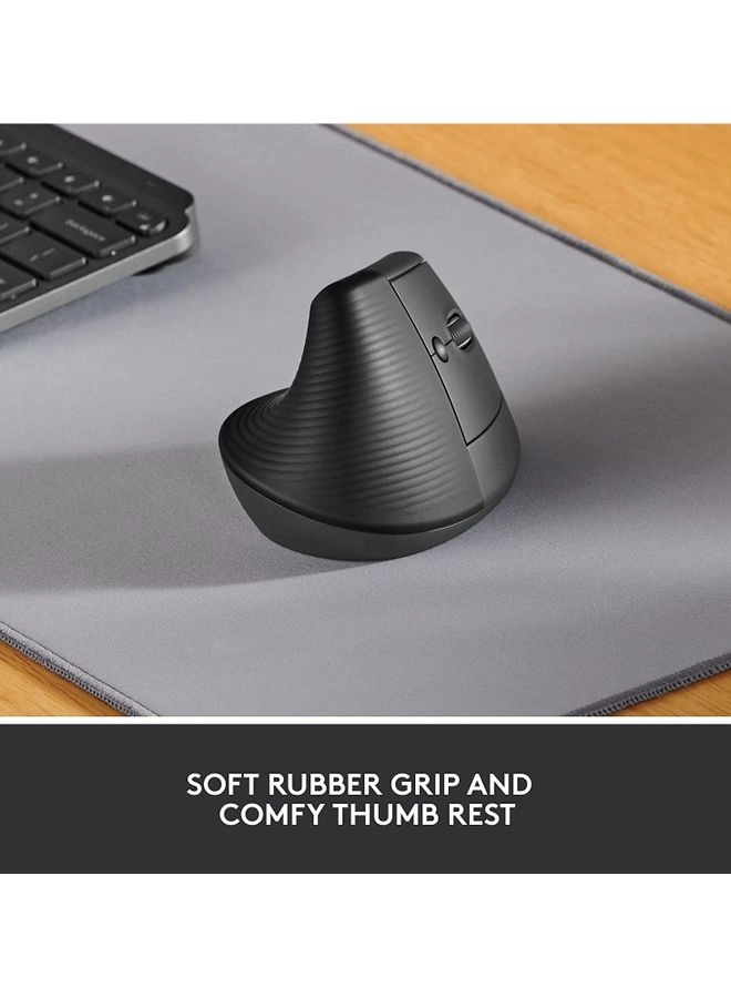 Lift Vertical Ergonomic Mouse - Wireless