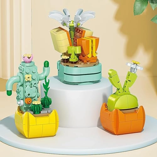 Succulents Building Blocks - Plants 24pcs