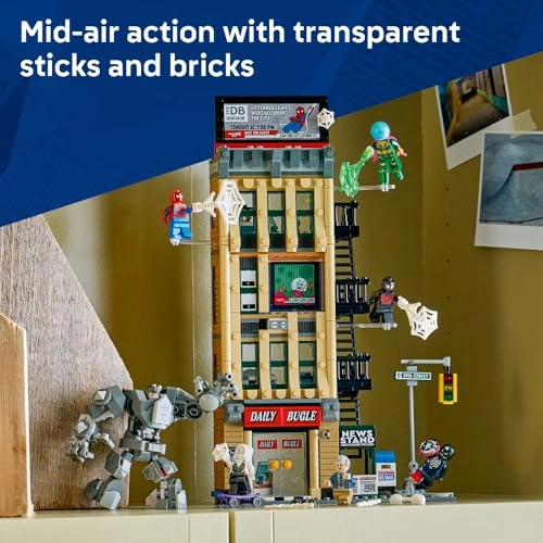 Spider-Man vs. Mysterio: The Daily Bugle (76342)