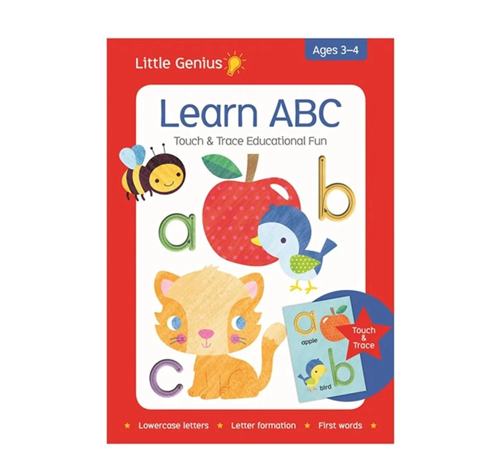 Edu Fun Learn ABC Pull The Tab Giant Flash Cards - 3 +