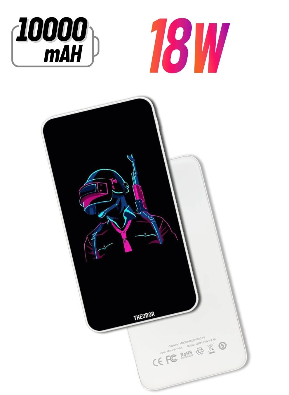 Theodor PPBA467 - 10000mAh 18W