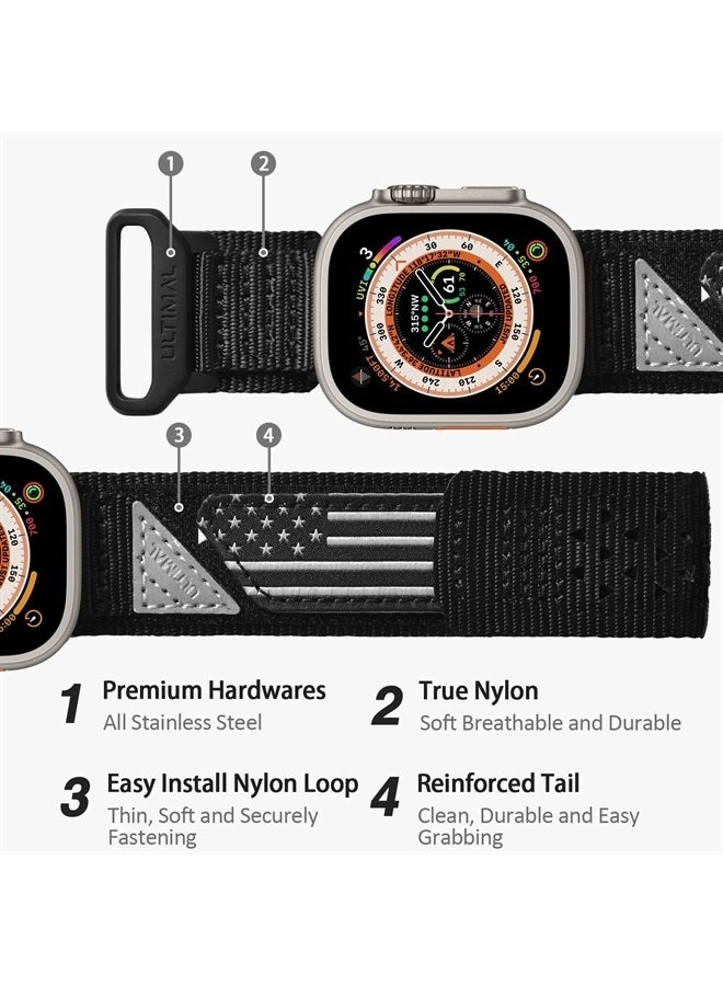 Band Compatible with Apple Watch - 49mm 45mm/44mm/42mm 41mm/40mm/38mm