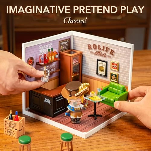 DIY Miniature House Kit - DAILY INSPIRATION CAFE 1:24