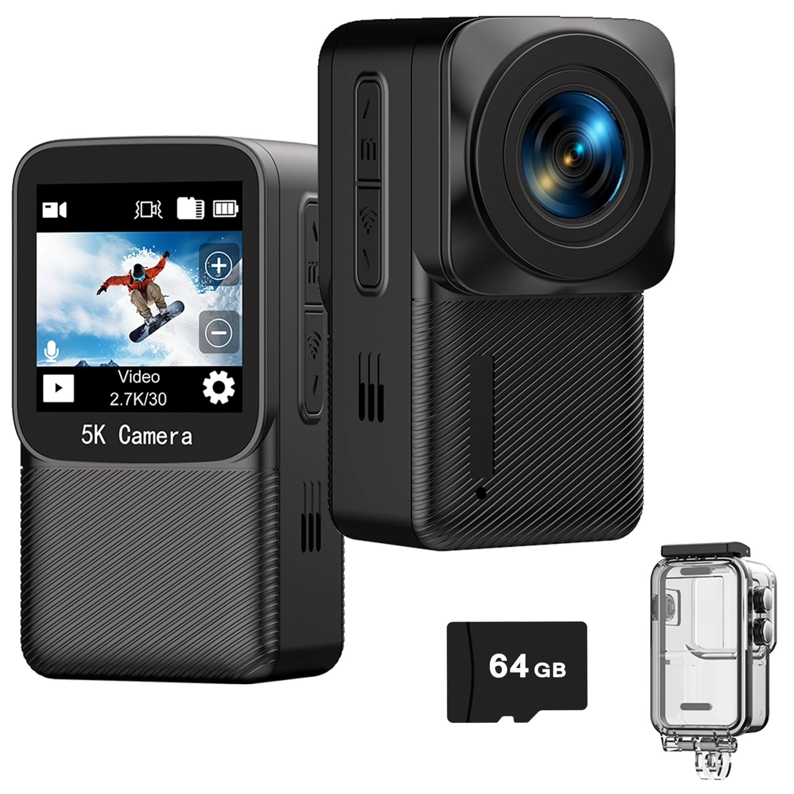ZOMFOM POCKETCAM - 64GB 5K 30FPS