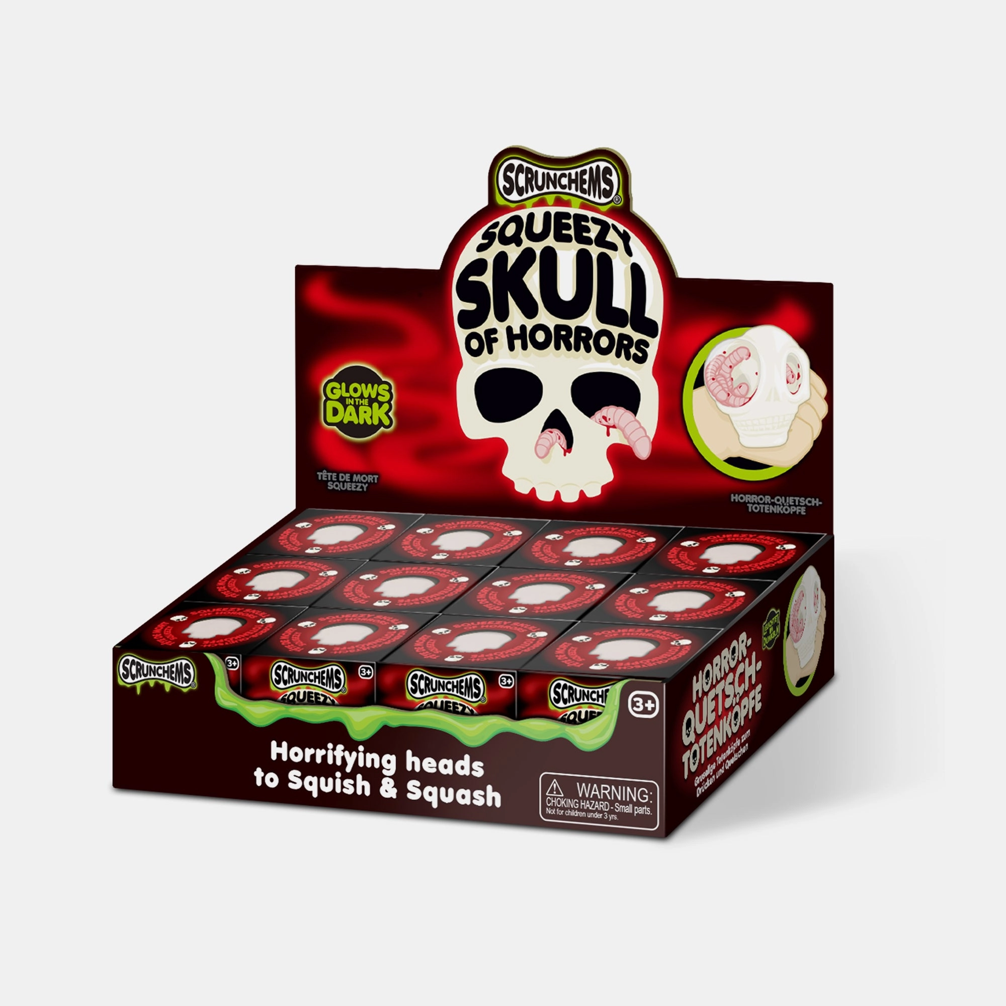 BORDERS Squeezy Skull Of Horrors - 3+ years 1 pcs