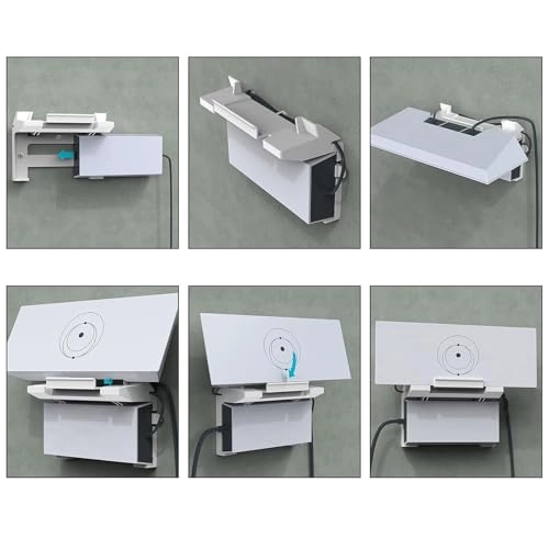 Satellite Router Bracket - Gen 3 Mesh Router and Power All in One