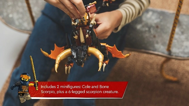 NINJAGO Cole’s Earth Dragon EVO