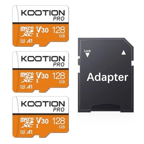 Kootion MicroSDXC Card - 128GB Pack
