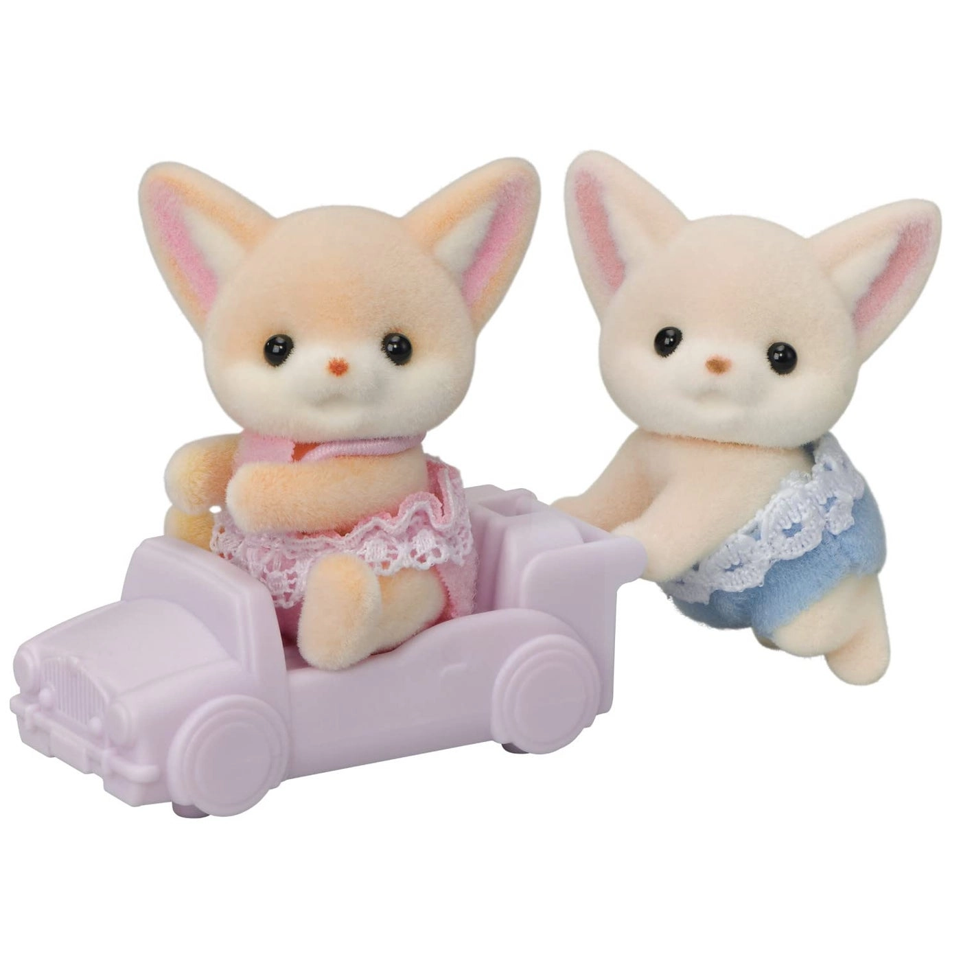 Calico Critters Fennec Fox Twins - Rocco + Tara 2 pcs