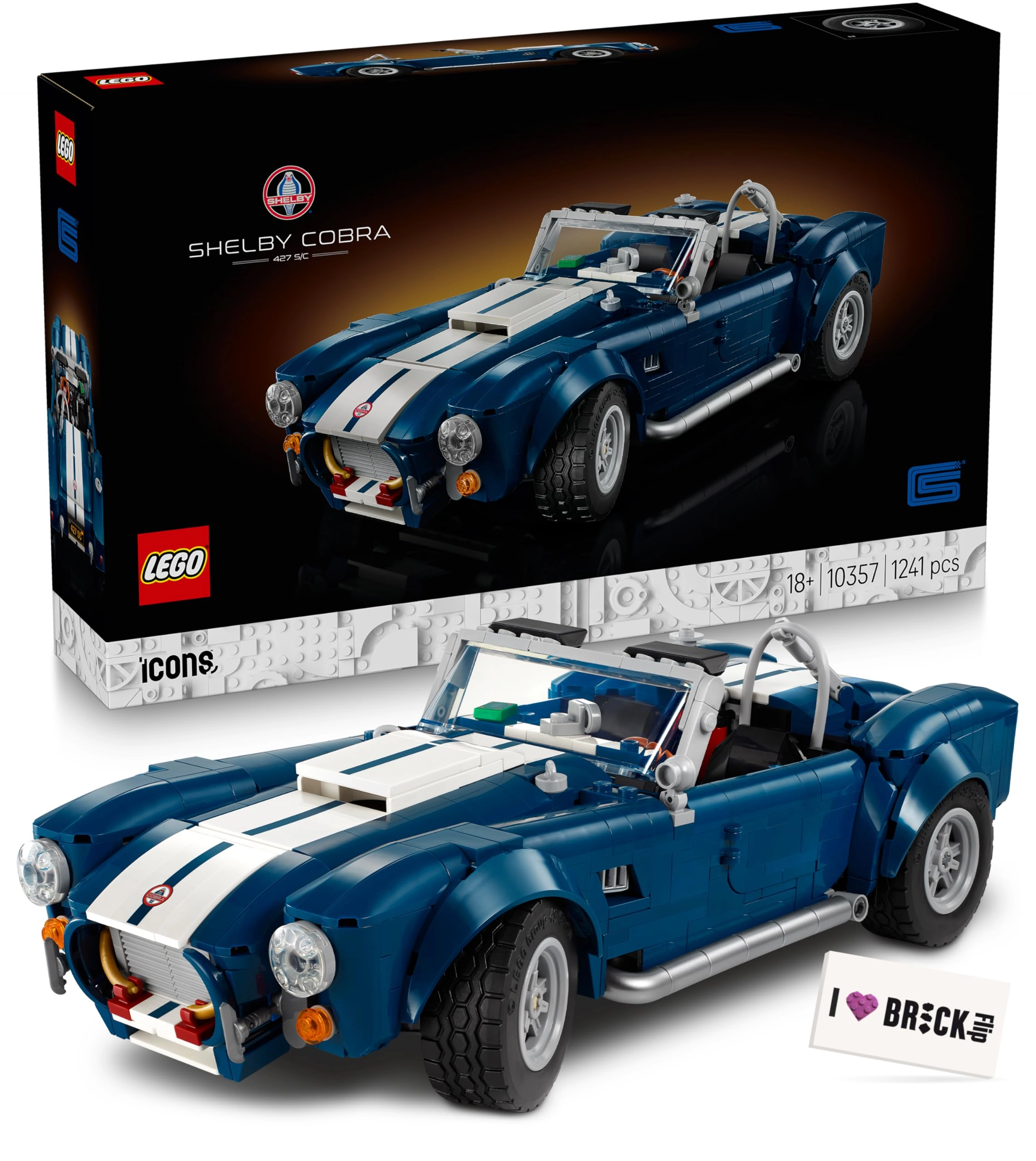 LEGO Shelby Cobra 427 S/C (10357)