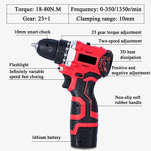 Lithium Electric Drill - 2000mAH