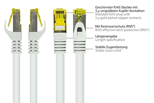 Cat.5e Ethernet LAN Patch Cable - 5 m