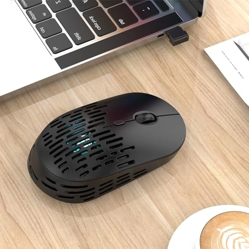 R-03 Slim Mouse - Bluetooth, Type C Receiver