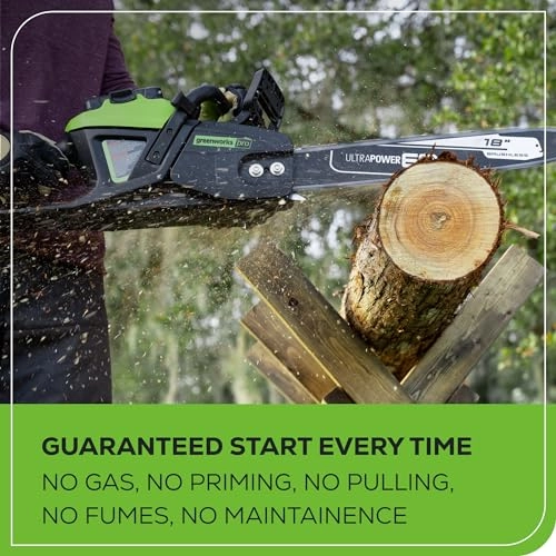 Brushless Cordless Chainsaw - 2.0kW