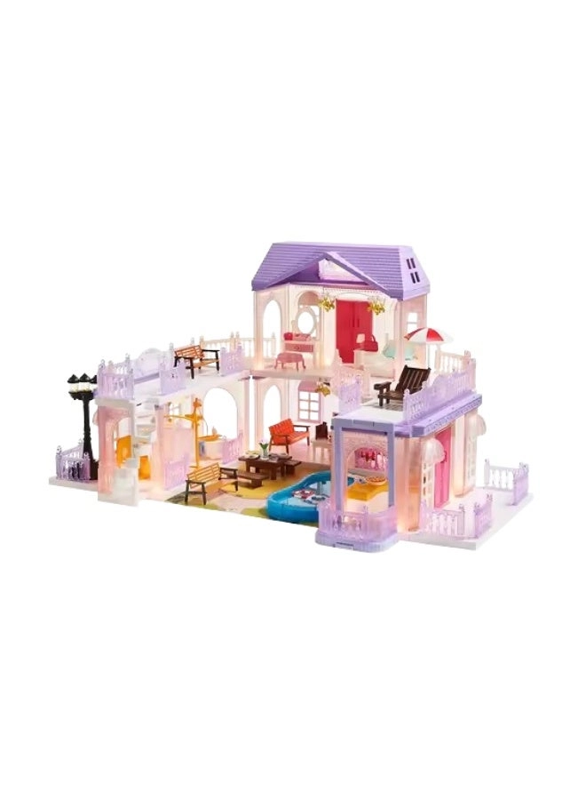 Light crystal play house