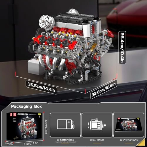 V8 Engine (10130) - 3.9-Liter Twin-Turbo 8-Cylinder