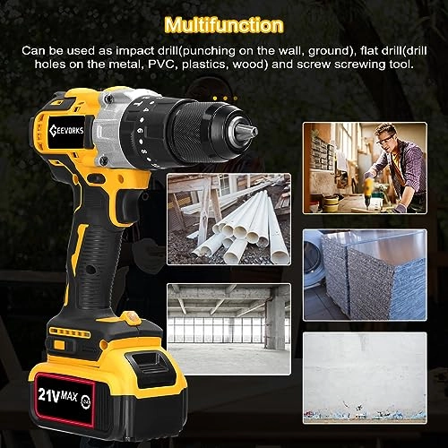 Electric Drill - 21V 1300mAh