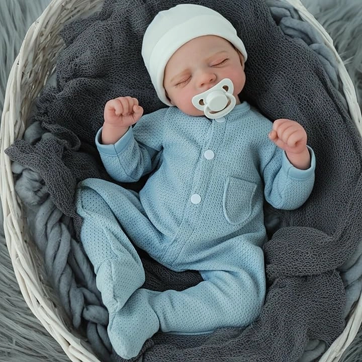 Reborn Baby Doll - 18 Inch Vinyl Boy Ages 3+