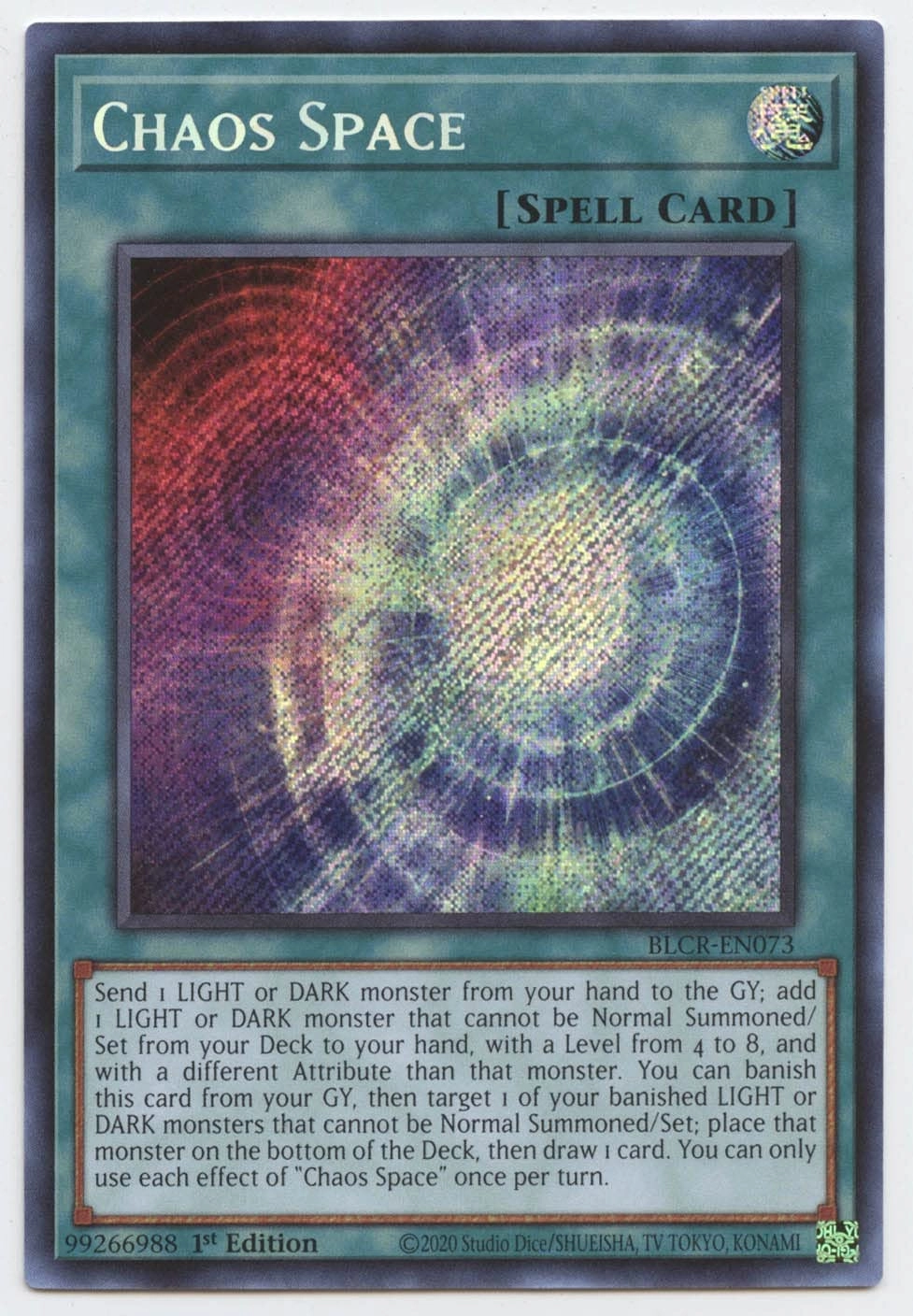 Yu-Gi-Oh! Chaos Space - BLCR-EN073