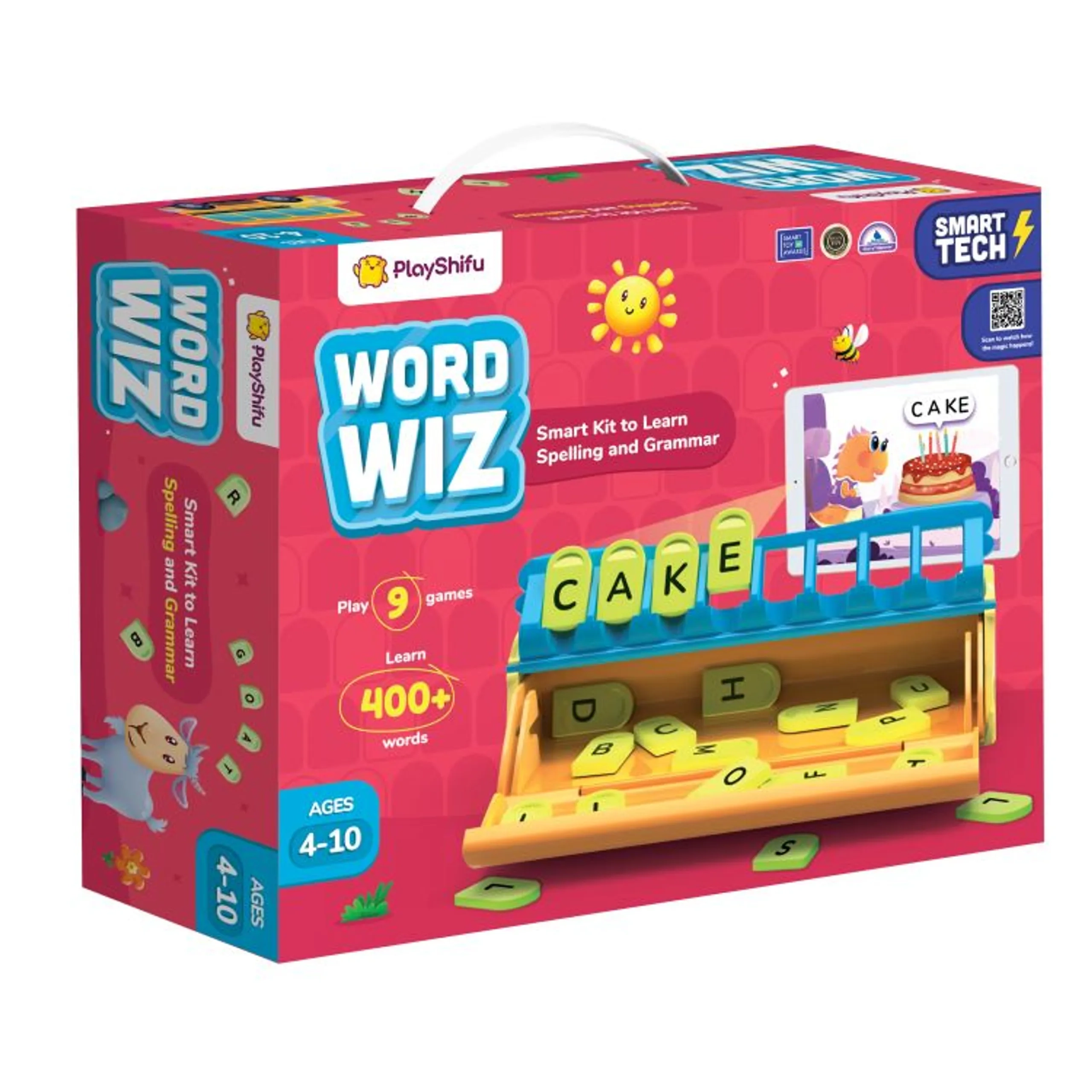 Playshifu Words Wiz - 4+ 48 pieces