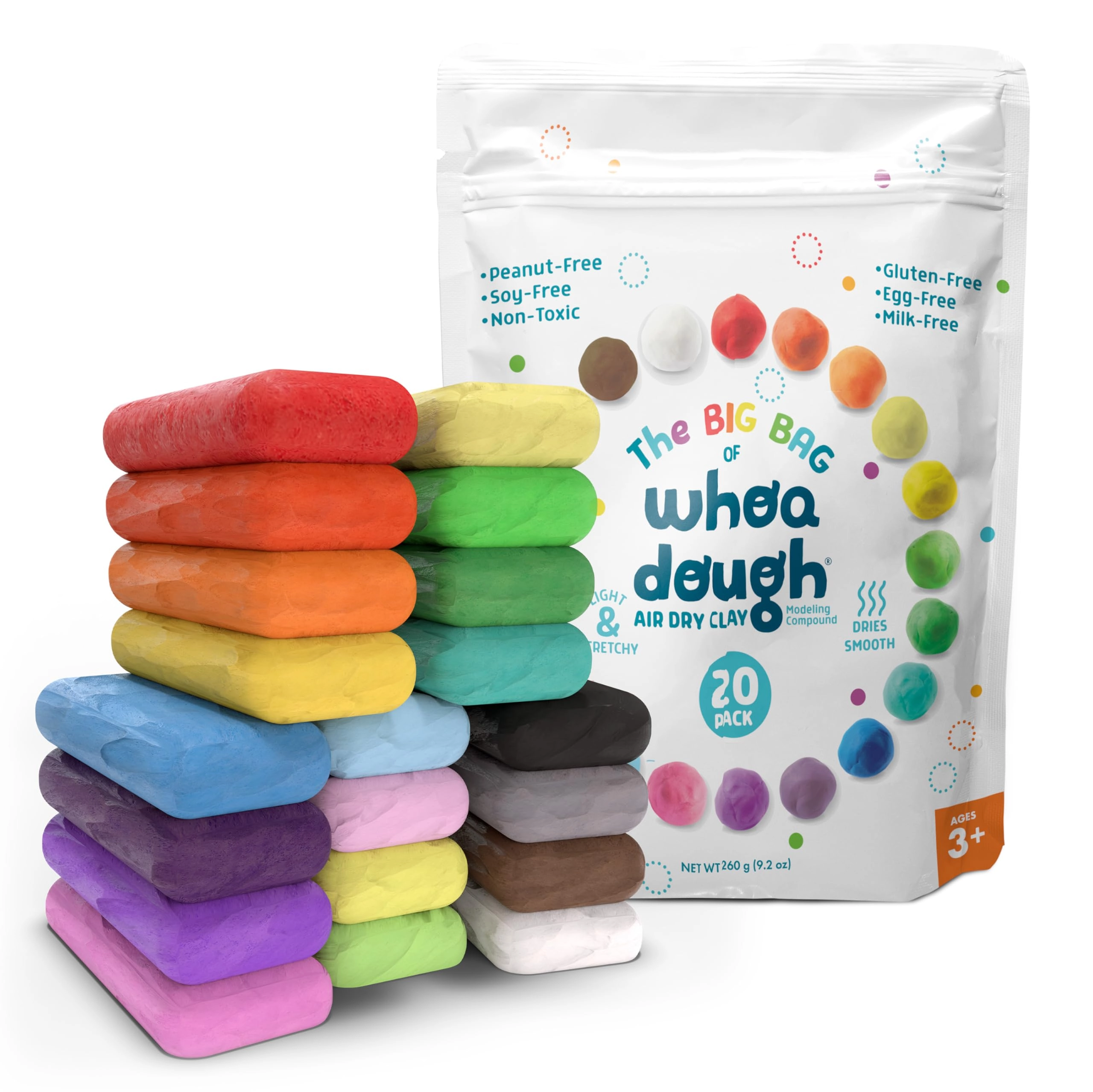 Chuckle & Roar Whoa Dough - Clay 299 g 20 pcs.