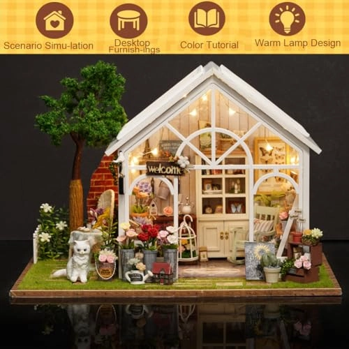 DIY Miniature House Kit - Bakery Shop