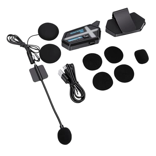 Motorcycle Helmet Headset - Bluetooth 5.4 In Ear